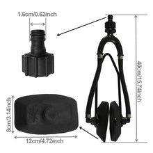 Load image into Gallery viewer, Marine Boat Outboard Motor Water Flusher For Boat Flush Away Sand Salt Motor Flusher Large Round Rectangular Ear Muffs