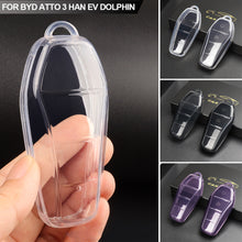 Load image into Gallery viewer, Car 4 Buttons Key Case Soft TPU Remote Control Protect Cover Auto Accessories For BYD Atto 3 Han EV Dolphin