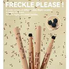 Load image into Gallery viewer, Natural Simulation Freckle Pen Waterproof Quick Drying Spotted Pen Color Rendering Long Lasting Dot Spot Pen Makeup Cosmetics
