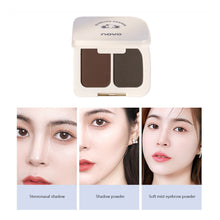 Load image into Gallery viewer, Hairline Shadow Powder Fill Decorate Forehead Cover Hair Waterproof Sweatproof Hair Filling Powder Eyebrow Powder