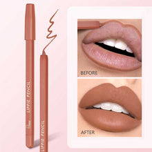 Load image into Gallery viewer, 12 Colors Matte Lipliner Lipstick Waterproof Non-sticky Long-lasting Nude Matte Lipstick Women Makeup Cosmetics