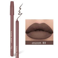 Load image into Gallery viewer, 12 Colors Matte Lipliner Lipstick Waterproof Non-sticky Long-lasting Nude Matte Lipstick Women Makeup Cosmetics