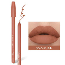Load image into Gallery viewer, 12 Colors Matte Lipliner Lipstick Waterproof Non-sticky Long-lasting Nude Matte Lipstick Women Makeup Cosmetics