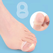 Load image into Gallery viewer, Ingrown Toenail Corrector Ring Elastic Washable Physically Fixed Toenail Silicone Ring Paronychia Restoration Tool