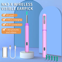 Load image into Gallery viewer, Intelligent Visual Luminous Ear Pick Wireless Rechargeable High-Definition Endoscope Ear Wax Removal Cleaning Tool