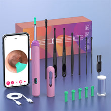 Load image into Gallery viewer, Intelligent Visual Luminous Ear Pick Wireless Rechargeable High-Definition Endoscope Ear Wax Removal Cleaning Tool