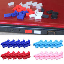 Load image into Gallery viewer, 5PCS Standard USB 2.0/3.0 Female Data Interface Silicone Dust Plug For Desktop Laptop Ipad