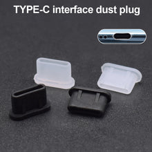 Load image into Gallery viewer, 10PCS Smart Phone Type-C Charging Port Silicone Dust Plug Waterproof Dust Plug For Android Phone Ipad Iphone Headphone