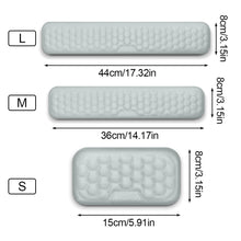 Load image into Gallery viewer, 1PC Slow Rebound Memory Cotton Ergonomic Mouse Pad With Massage Print Office Keyboard Silicone Wrist Rest