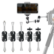 Load image into Gallery viewer, 1PC Universal Adjustment Magic Arm Pea-Clip Stand Fill Light Microphone Photography Equipment Tripod Accessories