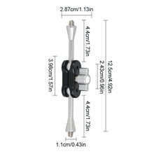 Load image into Gallery viewer, 1PC Universal Adjustment Magic Arm Pea-Clip Stand Fill Light Microphone Photography Equipment Tripod Accessories