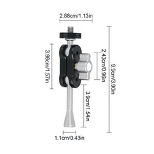 Load image into Gallery viewer, 1PC Universal Adjustment Magic Arm Pea-Clip Stand Fill Light Microphone Photography Equipment Tripod Accessories