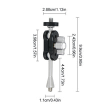 Load image into Gallery viewer, 1PC Universal Adjustment Magic Arm Pea-Clip Stand Fill Light Microphone Photography Equipment Tripod Accessories