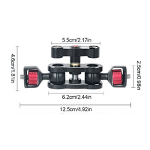 Load image into Gallery viewer, 1PC Universal Adjustment Magic Arm Pea-Clip Stand Fill Light Microphone Photography Equipment Tripod Accessories
