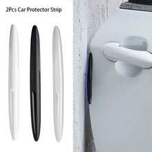 Load image into Gallery viewer, 2Pcs Car Door Rearview Mirror Protector Guard Edge Buffer Trim Molding Protection Strip Auto Scratch Protector Bars