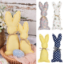 Load image into Gallery viewer, Easter Cloth Rabbit Decoration Ornaments Party Home Fabric Bunny Decoration Supplies Rabbit Gifts