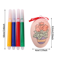 Load image into Gallery viewer, DIY Coloring Easter Egg Kids Watercolor Painting Egg Simulation Egg Toys Simulated Egg Ornaments