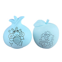 Load image into Gallery viewer, DIY Coloring Easter Egg Kids Watercolor Painting Egg Simulation Egg Toys Simulated Fruit Apple Peach Ornaments