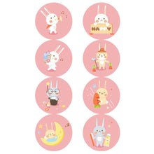 Load image into Gallery viewer, 500pcs/Roll Easter Bunny Egg Cartoon Decoration Roll Sticker Gifts Bag Sealing Adhesive Label Easter Day Holiday Happy Label