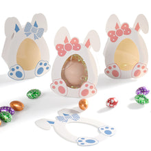 Load image into Gallery viewer, 10Pcs Easter Candy Box Cute Egg Rabbit Ear Paper Boxes Biscuit Packing Bags for Birthday Baby Shower Party Favors Box Decoration