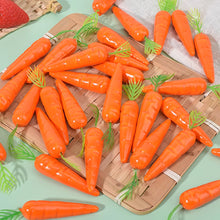 Load image into Gallery viewer, 10pcs Artificial Foam Carrot Ornament Easter Party Simulation Carrot Deoration Festival Home Ornament Photo Props