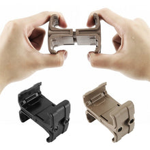 Load image into Gallery viewer, Adjustable Tactical Rifle Gun 5.56 Magazine Parallel Connector Double Mag Coupler Clip Holder for M4 MAG595 Airsoft Hunting Accessories