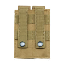 Load image into Gallery viewer, Double Pistol Mag Pouch Molle Tactical Single Double Stack Magazine Pouch for 9mm/.40 Calibers Gl 17 S&W M&P Sig 226 / 229 1911