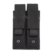 Load image into Gallery viewer, Double Pistol Mag Pouch Molle Tactical Single Double Stack Magazine Pouch for 9mm/.40 Calibers Gl 17 S&W M&P Sig 226 / 229 1911