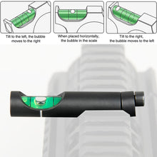 Load image into Gallery viewer, Hunting Accessories Spirit Bubble Level Optical Scope Mounts for 11mm/20mm Rail Rifel Scope Horizontal Calibration Leveling Tool Kit