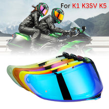 Load image into Gallery viewer, Motorcycle Helmet Visor Lens Shield Glasses Full face For AGV K5 K5S K5-S K3SV K1 K1S Compact ST Motorbike Helmet Lens
