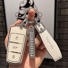 Load image into Gallery viewer, TPU Car Key Case Cover Key Protect Cover for Volkswagen VW CC Passat B6 B7 Passat 3C CC Maogotan R36 B5 B7L Auto Accessories