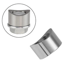Load image into Gallery viewer, Universal Auto Parts Stainless Steel Oxygen Sensor Nut Weld Bung Plug M18x1.5 O2 Sensor Adapter Curve Notched Nut Bung