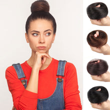 Load image into Gallery viewer, Natural Wig Ring Fluffy Ancient Style Wig Bag Lazy Hair Fiber Curly Hair Marble Head Straight Hair Ring Wig Hair Accessories
