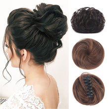 Load image into Gallery viewer, Wig Bun Head Grabbing Clip Flower Bud Head Half Bun Bride Hair Accessories Fluffy Natural Hair Curler Female Hair Curling Device
