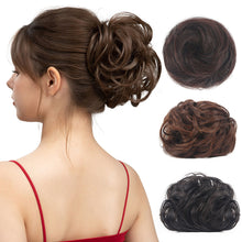 Load image into Gallery viewer, Wig Bun Head Grabbing Clip Flower Bud Head Half Bun Bride Hair Accessories Fluffy Natural Hair Curler Female Hair Curling Device