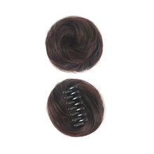 Load image into Gallery viewer, Wig Bun Head Grabbing Clip Flower Bud Head Half Bun Bride Hair Accessories Fluffy Natural Hair Curler Female Hair Curling Device