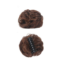 Load image into Gallery viewer, Wig Bun Head Grabbing Clip Flower Bud Head Half Bun Bride Hair Accessories Fluffy Natural Hair Curler Female Hair Curling Device