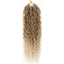 Load image into Gallery viewer, Chemical Fiber Crochet Hair Braiding Crochet Hair Synthetic Pre-Separated Springy Afro Twist Hair for Butterfly Braids Wig Piece