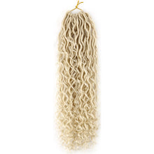 Load image into Gallery viewer, Chemical Fiber Crochet Hair Braiding Crochet Hair Synthetic Pre-Separated Springy Afro Twist Hair for Butterfly Braids Wig Piece