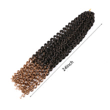 Load image into Gallery viewer, Fashion African Synthetic Braid Wig Dirty Braid Wig Synthetic Curly Crochet Hair Wig Women False Hair Piece