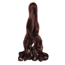 Load image into Gallery viewer, Synthetic Loose Wave Spiral Wig Curl Braids False Hair Curls Braiding Hair Extensions High Temperature Stretched Women Wig