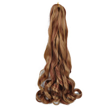 Load image into Gallery viewer, Synthetic Loose Wave Spiral Wig Curl Braids False Hair Curls Braiding Hair Extensions High Temperature Stretched Women Wig