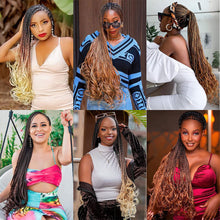Load image into Gallery viewer, Synthetic Loose Wave Spiral Wig Curl Braids False Hair Curls Braiding Hair Extensions High Temperature Stretched Women Wig