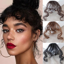 Load image into Gallery viewer, Liu Hai Wig Women's Wool Roll Air Liu Hai Wig Piece Natural Simulation Hair Fluffy Small Roll Front False Liu Hai Piece