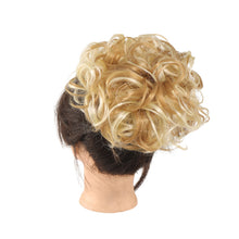 Load image into Gallery viewer, Messy Hair Bun Wig Bag Messy Drawstring Hair Wig Drawstring Elastic Drawstring Loose Wave Large Curly Bun Women False Hair