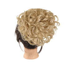 Load image into Gallery viewer, Messy Hair Bun Wig Bag Messy Drawstring Hair Wig Drawstring Elastic Drawstring Loose Wave Large Curly Bun Women False Hair
