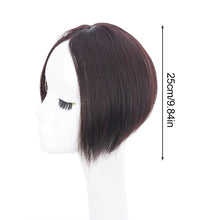 Load image into Gallery viewer, Women's Short Air Bangs Wig Natural Fluffiness and Artificial Bangs for Top Hair Repair Synthetic Hair Bangs Basic Style