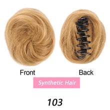 Load image into Gallery viewer, Cute Wig Women's Fluffy Doughnut Head Bract Invisible Short Style Clasp Hair Knot Fashion False Hair Piece Female Hairstyle