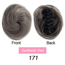 Load image into Gallery viewer, Cute Wig Women's Fluffy Doughnut Head Bract Invisible Short Style Clasp Hair Knot Fashion False Hair Piece Female Hairstyle