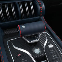 Load image into Gallery viewer, Car Gear Leather Gear Shift Knob Head Cover Trim Interior Protector Case Accessories for BYD Atto 3 2022 2023 Yuan Plus EV